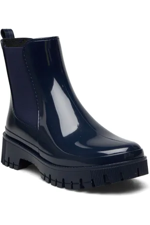 LEMON JELLY Peachy 02 Shoes Boots Ankle Boots Ankle Boots Flat Heel Blue