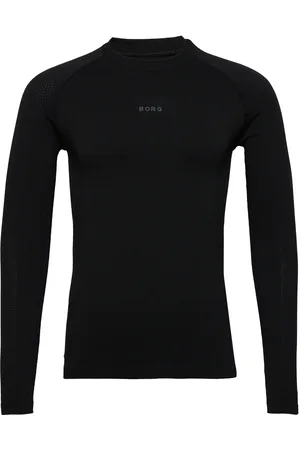 Björn Borg Borg Running Seamless Ls T-Shirt Sport T-Langærmet Skjorte Black