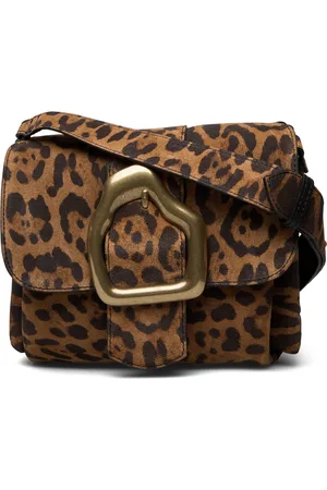 Cala Jade Nami Mini Leo Suede Bags Crossbody Bags Brown