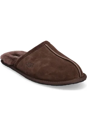 UGG M Scuff Slippers Hjemmesko Brown