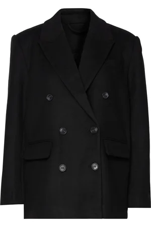 Gina Tricot Blazer Jacket Blazers Double Breasted Blazers Black