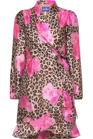 Crās Lindacras Dress Kort Kjole Brown