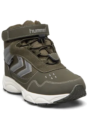 Hummel Zap Hike Tex Jr Sport Winter Boots Winter Boots W. Velcro Green