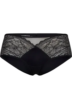 Chantelle Floral Touch Covering Shorty Designers Panties Briefs Black