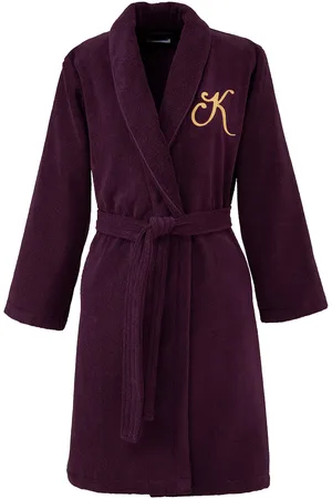 Kenzo Kvarsity Bath Robe Morgenkåbe Purple