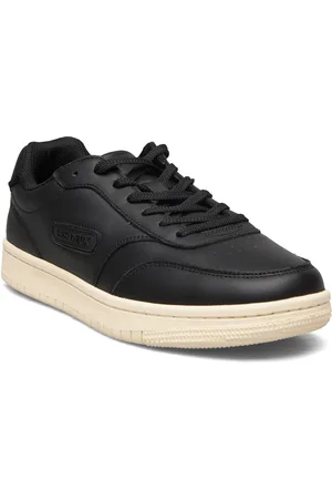 Les Deux Wolfe Leather Sneaker Low-top Sneakers Black