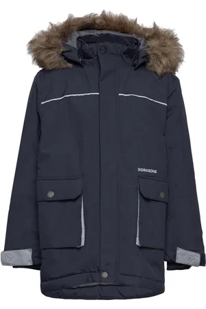 Didriksons Kure Kids Parka 6 Sport Jackets & Coats Parka Jackets Navy