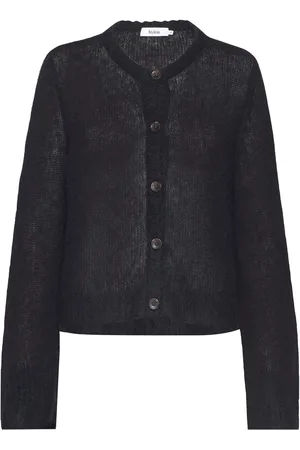 Stylein Noa Sweater Tops Knitwear Cardigans Black
