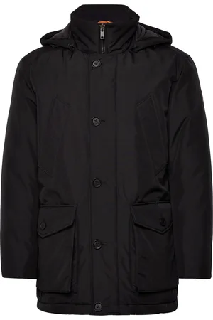 HUGO BOSS Osiass Parka Jakke Black
