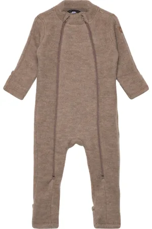 Mikk-Line Wool Suit Jumpsuit Beige