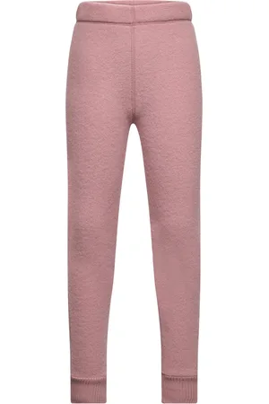 Mikk-Line Wool Pants Outerwear Fleece Outerwear Fleece Trousers Pink