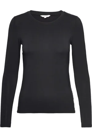 Part Two Emajapw Ts Tops T-shirts & Tops Long-sleeved Black