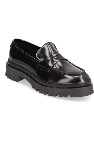 GANT Aligrey Loafer Loafers Flade Sko Black