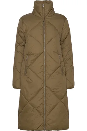 B YOUNG Bybomina Coat 2 - Foret Jakke Green