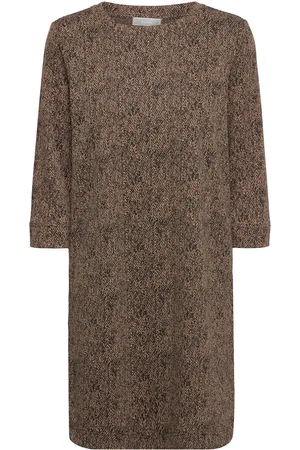 FRANSA Frvarsa Dr 1 Kort Kjole Brown