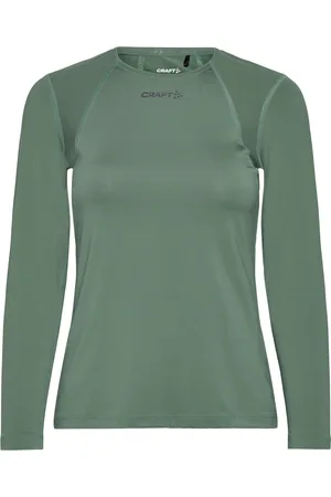 Craft Adv Essence Ls Tee W Sport T-shirts & Tops Long-sleeved Green