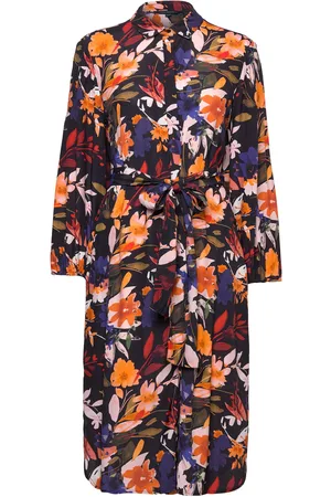 French Connection Brook Delphine Shirt Dress Knælang Kjole Black