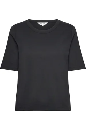 Part Two Ratanapw Ts Tops T-shirts & Tops Short-sleeved Black