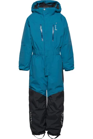 Isbjorn Of Sweden Penguin Snowsuit Kids Sport Coveralls Snow-ski Coveralls & Sets Blue
