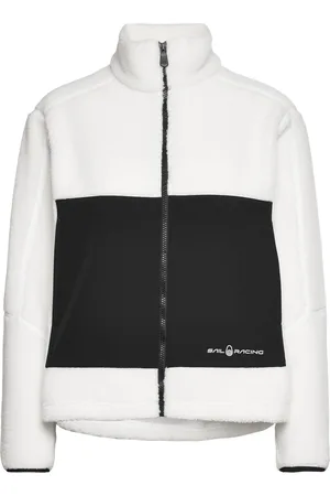 Sail Racing W Gale Pile Zip Jacket Sport Sweatshirts & Hoodies Fleeces & Midlayers White
