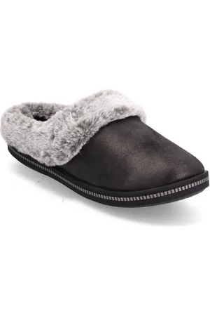 Skechers Cozy Campfire - Lovely Life Slippers Hjemmesko Black