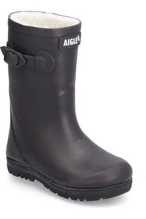 Aigle Ai Woody-Pop Fur 2 Marine Shoes Rubberboots High Rubberboots Navy
