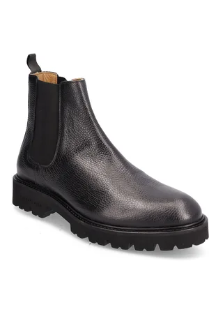 S.T. VALENTIN Lightweight Chelsea Boot - Titanio Grey Støvlet Chelsea Boot Black