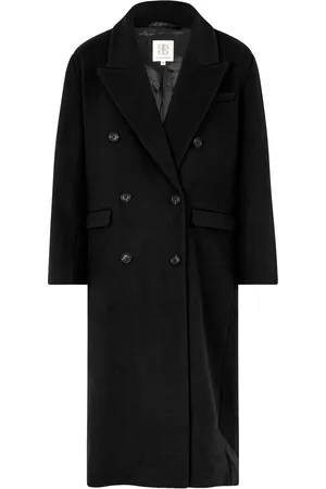 Second Female Sogano Coat Outerwear Coats Winter Coats Black