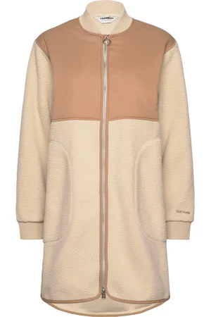Tretorn Long Pile Jkt Foret Jakke Beige