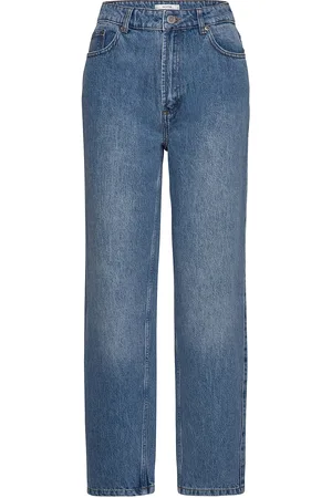 Gestuz Dacygz Hw Straight Jeans Bottoms Jeans Straight-regular Blue