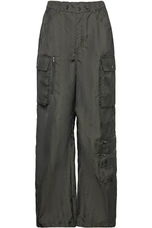 Copenhagen Muse Cmwood-Pants Bottoms Trousers Wide Leg Black
