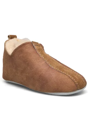 Shepherd Viared Slippers Hjemmesko Brown