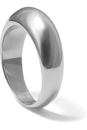 Blue Billie Thick Dome Ring Designers Jewellery Rings Silver