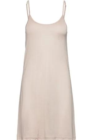 Lady Avenue Silk Jersey - Slip Nattøj Cream