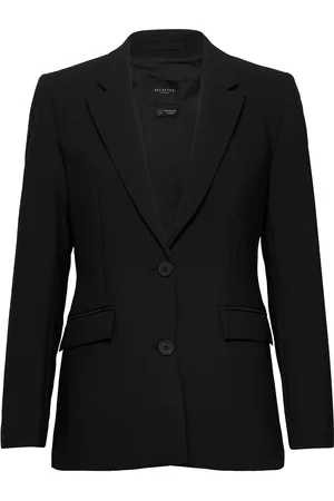 SELECTED Slfrita Ls Classic Blazer Fd Noos Blazers Single Breasted Blazers Black