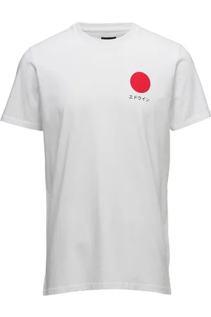 Edwin Japanese Sun T-Shirt - White Designers T-Kortærmet Skjorte White