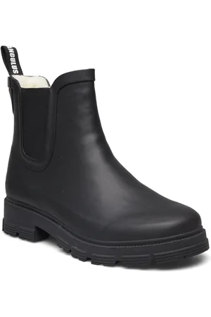 ANGULUS Rain Boots - Low With Elastic Gummistøvler Sko Black