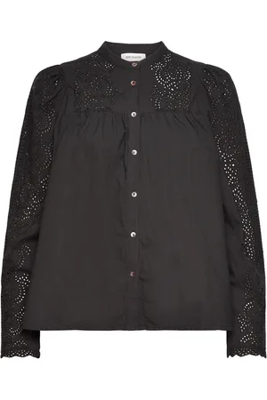 Sofie Schnoor Shirt Tops Shirts Long-sleeved Black