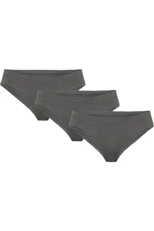 Movesgood Bamboo Uw Thong G-streng Undertøj Grey