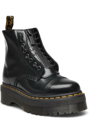 Dr. Martens Sinclair Fl Black Buttero Snøresko Flade Black