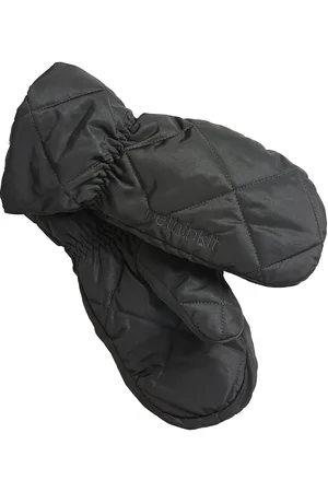 Rethinkit Quilted Gloves Country Accessories Gloves Thumb Gloves Black