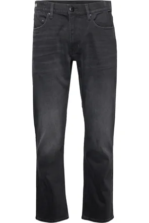 G-Star Mosa Straight Bottoms Jeans Regular Black