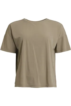 Rethinkit Vela Loose Tee Sport T-shirts & Tops Short-sleeved Brown