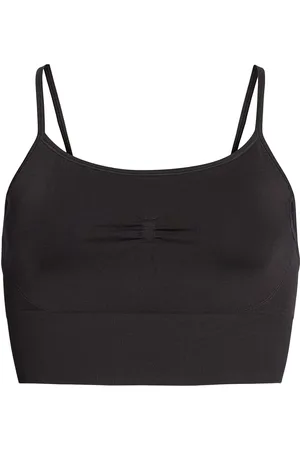 Rethinkit Hilde Seamless Sports Bra Lingerie Bras & Tops Sports Bras - All Black