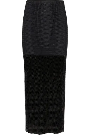 Copenhagen Muse Cmst -Skirt Lang Nederdel Black