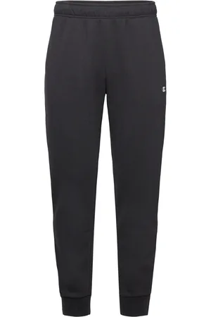 Champion Rib Cuff Pants Bottoms Sweatpants Black