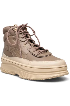 PUMA Mayra Sport Sneakers High-top Sneakers Brown
