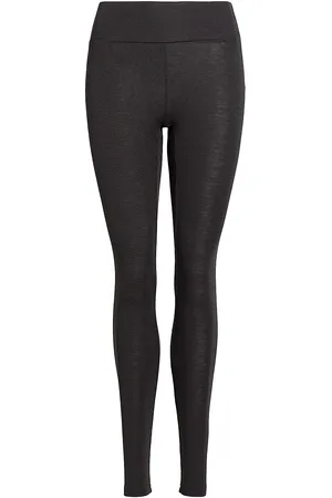 Rethinkit Malu Wool Slim Pants Sport Base Layer Bottoms Black