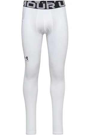 Under Armour Ua Cg Armour Leggings Sport Running-training Tights White