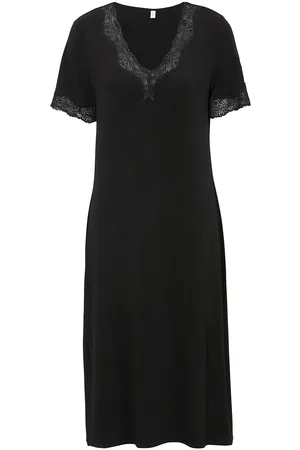 Damella of Sweden Nightdress Nattøj Black